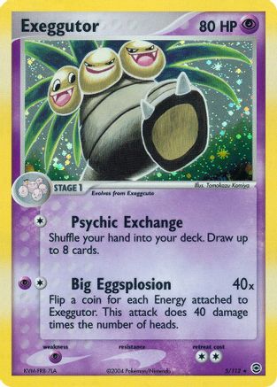 Exeggutor (5/112) [FireRed & LeafGreen] - Holo Rare