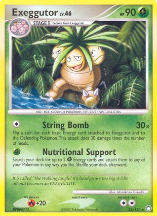 Exeggutor (24/123) [Mysterious Treasures] - Rare