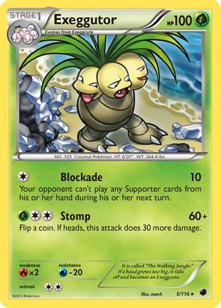 Exeggutor (5/116) [Plasma Freeze] - Rare