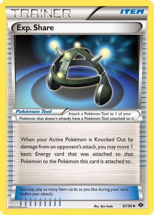 Exp. Share (087/99) [Next Destinies] Reverse Holofoil - Uncommon