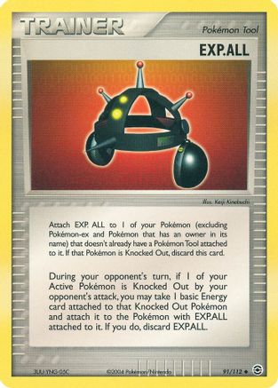 EXP.ALL (91/112) [FireRed & LeafGreen] Reverse Holofoil - Uncommon