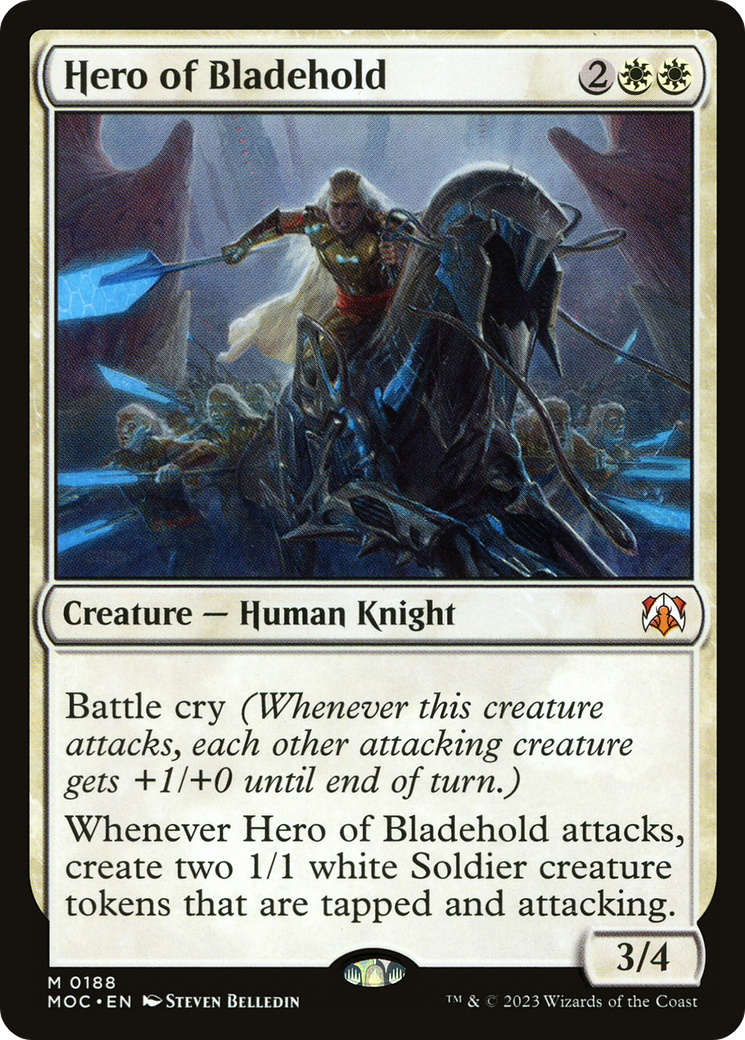 Hero of Bladehold (MOC-188) [March of the Machine Commander]