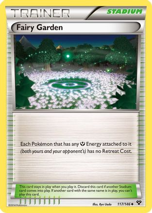 Fairy Garden (117/146) [XY Base Set] Reverse Holofoil - Uncommon