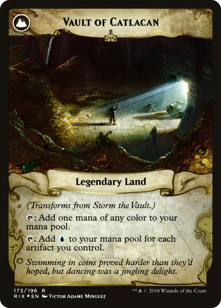 Storm the Vault (PRE-173S) [Rivals of Ixalan Promos] Foil