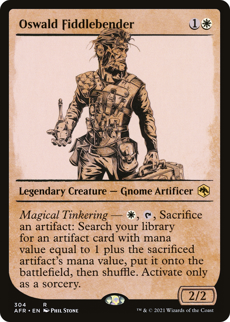 Oswald Fiddlebender (Showcase) (AFR-304) [Adventures in the Forgotten Realms]