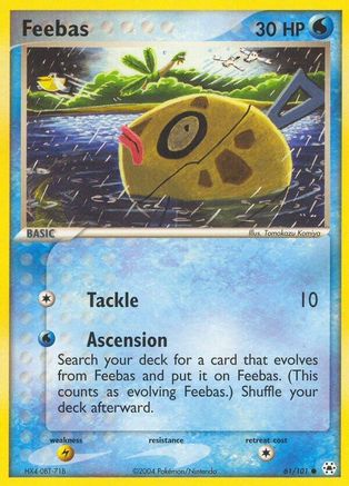 Feebas (061/101) [Hidden Legends] Reverse Holofoil - Common
