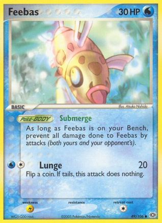Feebas (049/106) [Emerald] Reverse Holofoil - Common