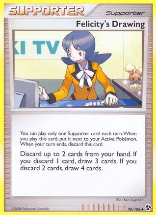 Felicity's Drawing (098/106) [Great Encounters] Reverse Holofoil - Uncommon