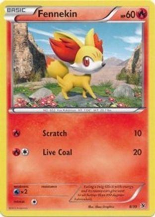 Fennekin (8/39) [Kalos Starter Set] - Common