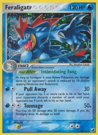 Feraligatr (4/115) [Unseen Forces] Holofoil - Holo Rare