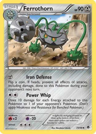Ferrothorn (73/98) [Emerging Powers] - Uncommon