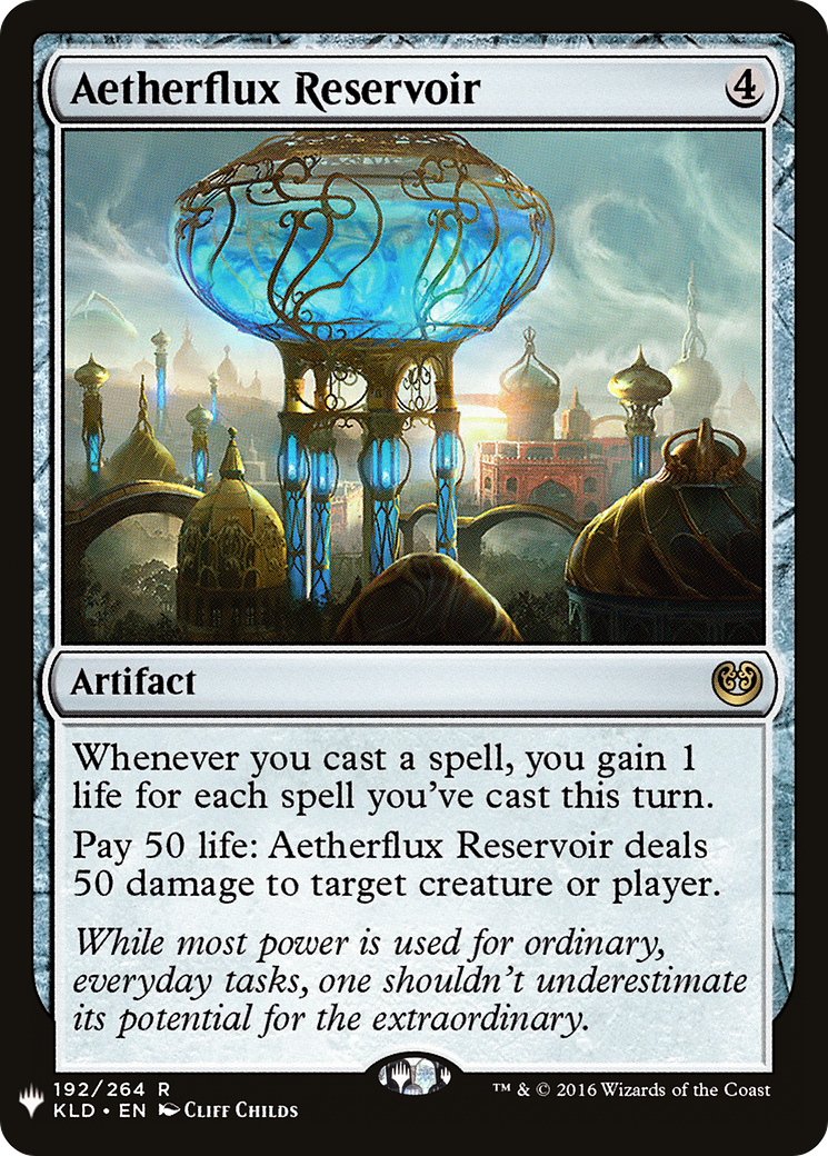 Aetherflux Reservoir (LIST-KLD-192) [The List]