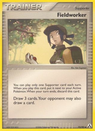 Fieldworker (073/92) [Legend Maker] - Uncommon