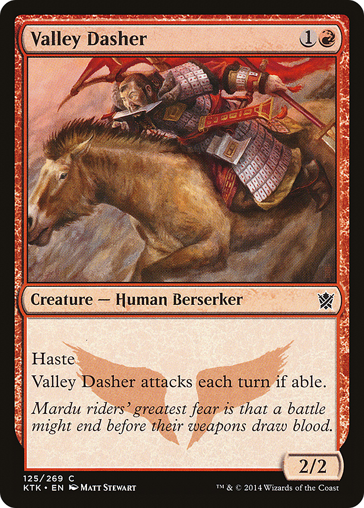 Valley Dasher (KTK-125) [Khans of Tarkir]