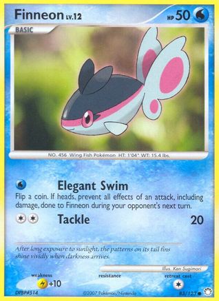 Finneon (83/123) [Mysterious Treasures] - Common