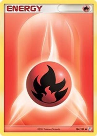 Fire Energy (124/130) [Diamond and Pearl] - Common