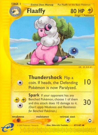 Flaaffy (47/147) [Aquapolis] Reverse Holofoil - Uncommon