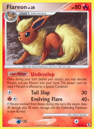 Flareon (19/111) [Rising Rivals] Reverse Holofoil - Rare