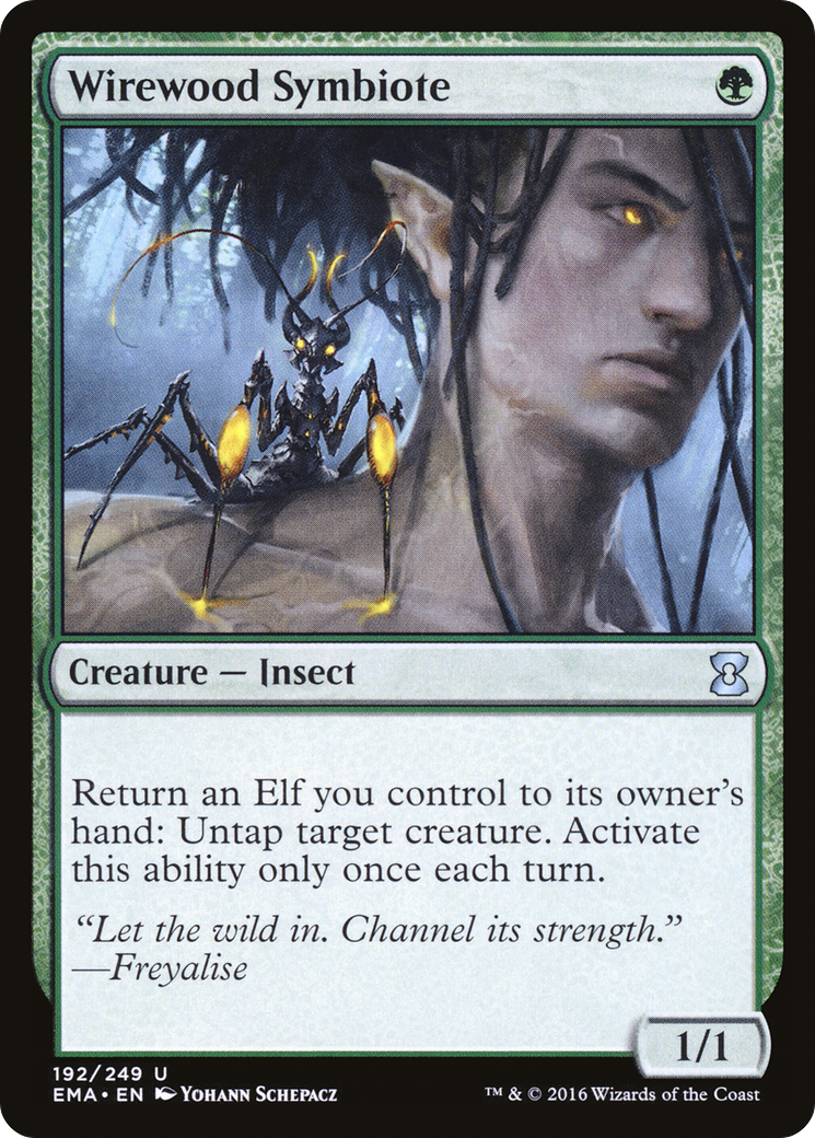 Wirewood Symbiote (EMA-192) [Eternal Masters] Foil