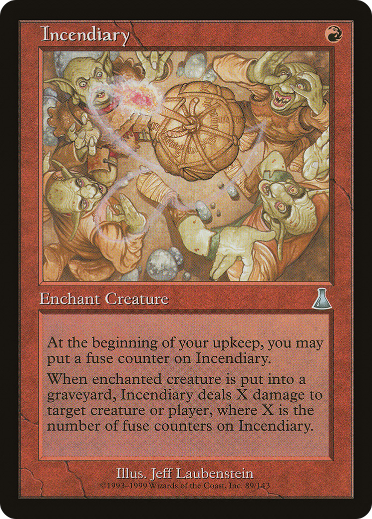 Incendiary (UDS-089) [Urza's Destiny]