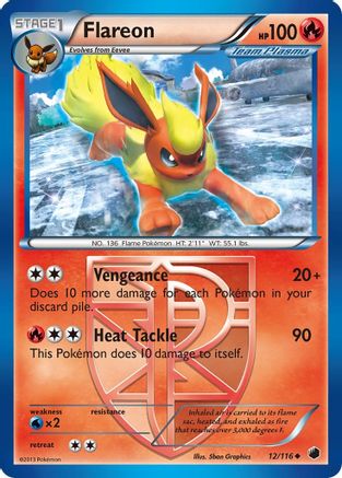 Flareon (Team Plasma) (012/116) [Plasma Freeze] - Uncommon