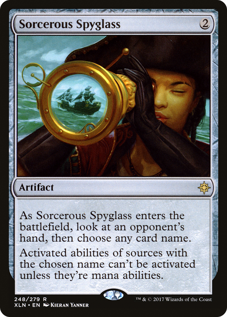 Sorcerous Spyglass (XLN-248) [Ixalan]