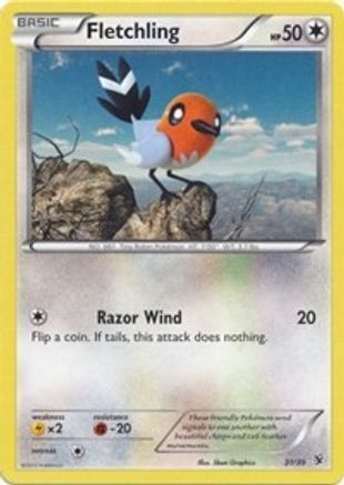 Fletchling (31/39) [Kalos Starter Set] - Common