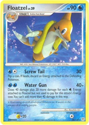 Floatzel (26/130) [Diamond and Pearl] - Rare
