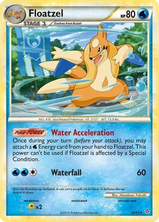 Floatzel (16/95) [Unleashed] - Rare
