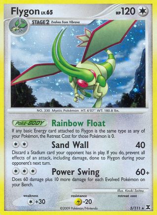 Flygon (5/111) [Rising Rivals] Reverse Holofoil - Holo Rare