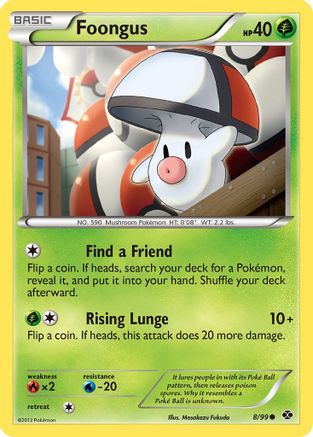 Foongus (8/99) [Next Destinies] Reverse Holofoil - Common