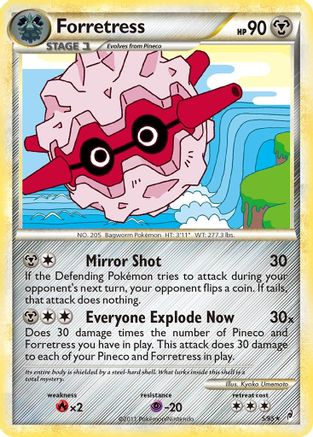 Forretress (5/95) [Call of Legends] Holofoil - Holo Rare