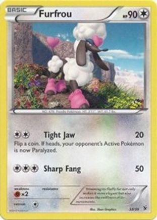 Furfrou (33/39) [Kalos Starter Set] - Common
