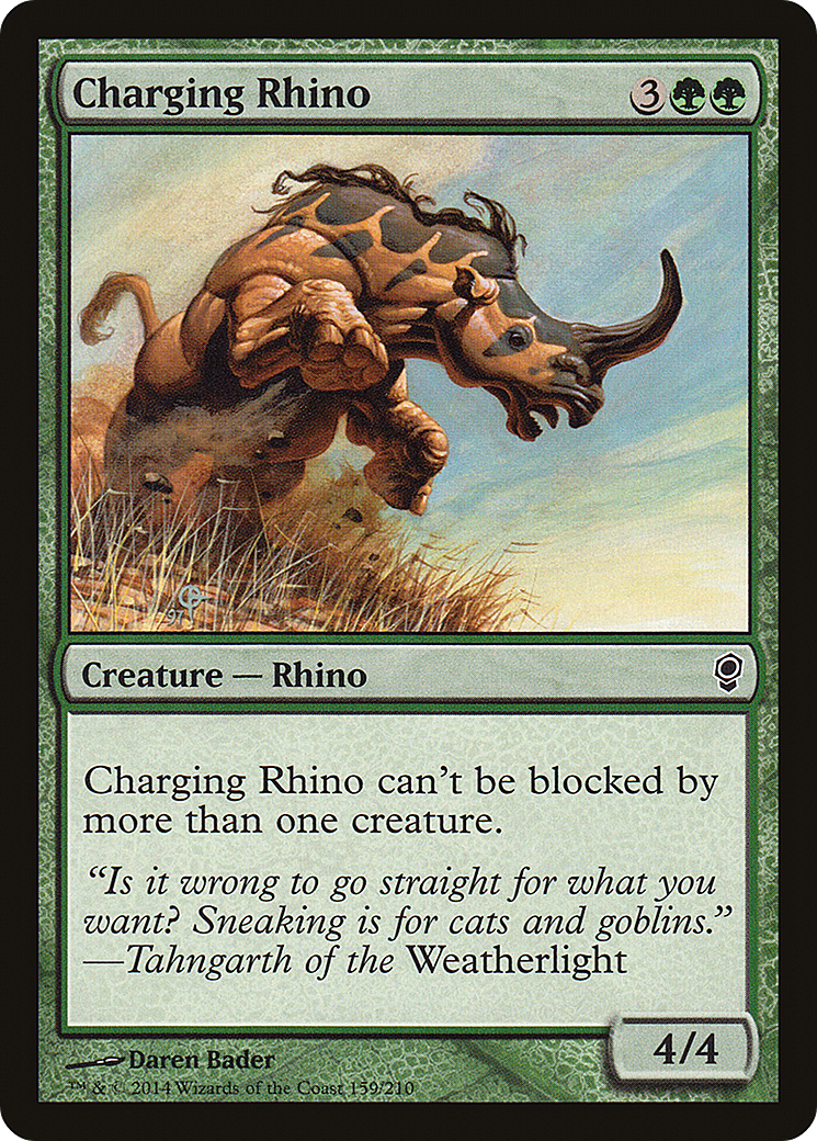 Charging Rhino (CNS-159) [Conspiracy]