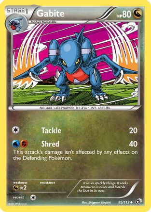 Gabite (95/113) [Legendary Treasures] - Uncommon