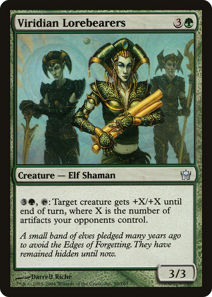 Viridian Lorebearers (5DN-099) [Fifth Dawn]