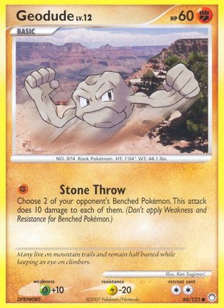 Geodude (084/123) [Mysterious Treasures] - Common