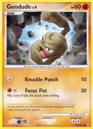 Geodude (105/147) [Supreme Victors] - Common