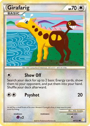 Girafarig (064/123) [HeartGold SoulSilver] - Common