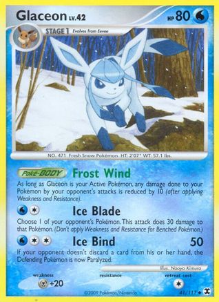 Glaceon (041/111) [Rising Rivals] - Uncommon