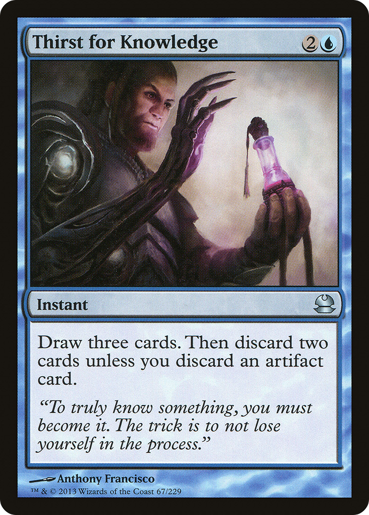 Thirst for Knowledge (MMA-067) [Modern Masters] Foil