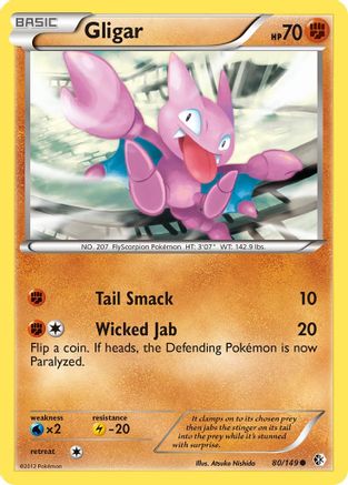 Gligar (80/149) [Boundaries Crossed] - Common