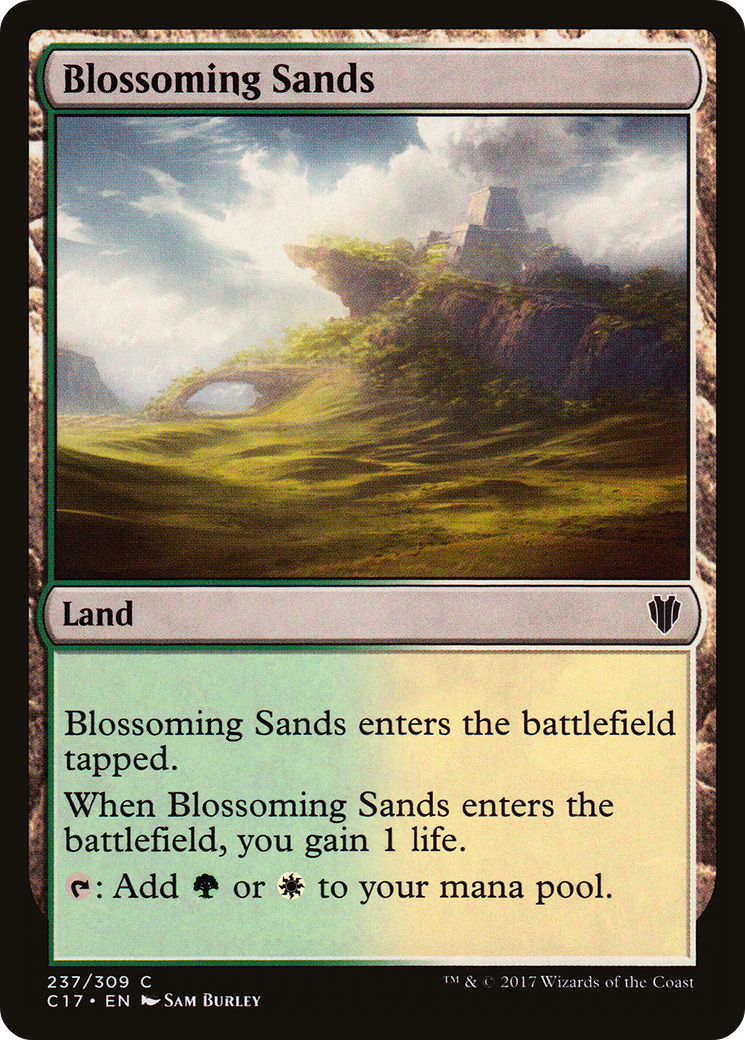Blossoming Sands (C17-237) [Commander 2017]