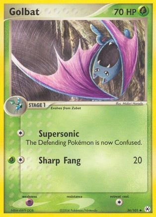 Golbat (36/101) [Hidden Legends] Reverse Holofoil - Uncommon