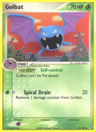 Golbat (31/107) [Deoxys] - Uncommon