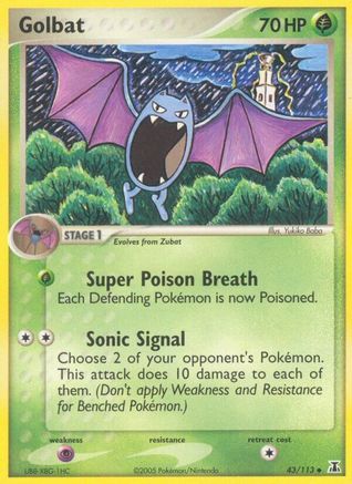 Golbat (043/113) [Delta Species] - Uncommon