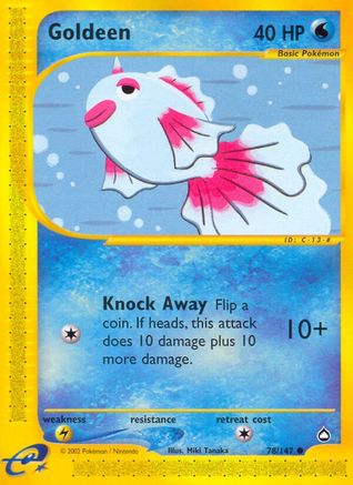 Goldeen (078/147) [Aquapolis] Reverse Holofoil - Common