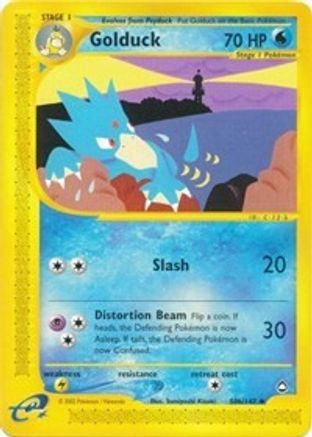 Golduck (50b) (50b) [Aquapolis] Reverse Holofoil - Uncommon