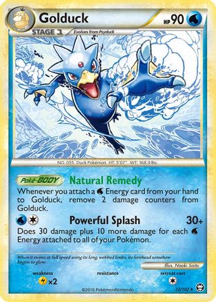 Golduck (22/102) [Triumphant] - Rare