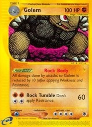 Golem (49/165) [Expedition] Reverse Holofoil - Rare